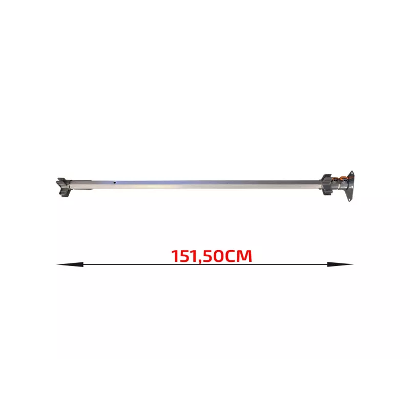 Pied Complet Angle pour Tente Pliante Alu 50/55mm