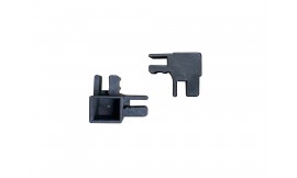 Angle de poteau bouché pour tente pliante en Acier 32 mm