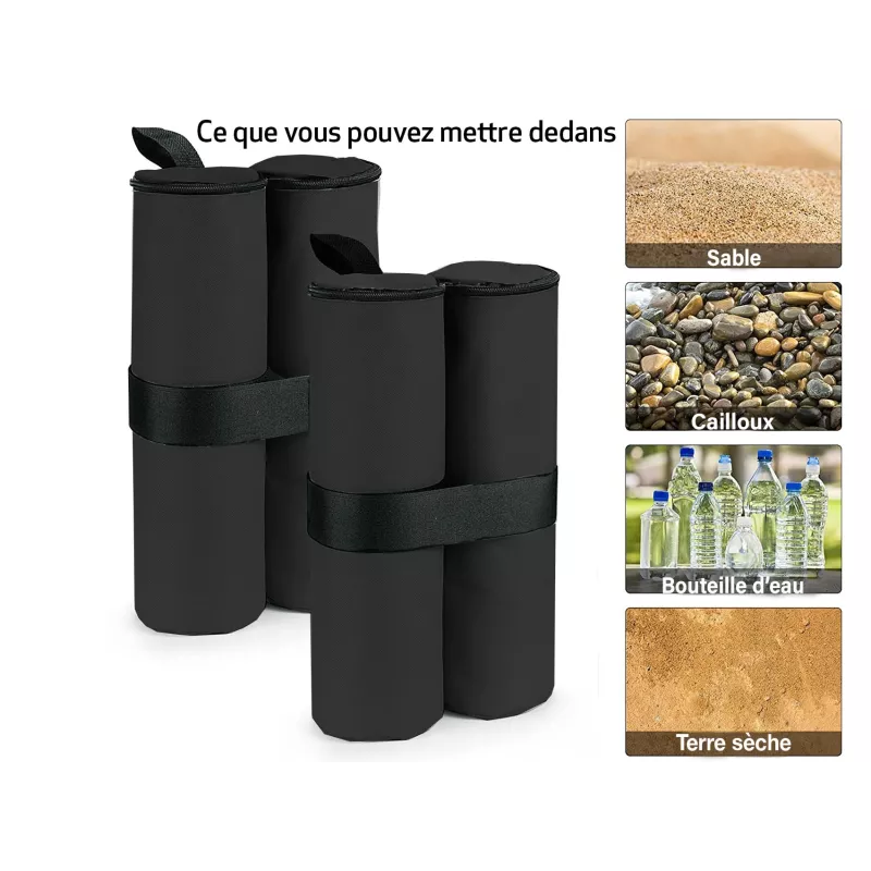 Sacs de lestage 12kg chacun (Pack de 4)