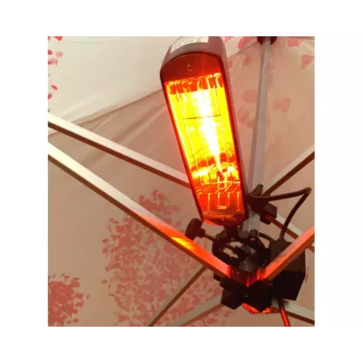 Chauffage Duo Lampes, 1600W IP23 pour tente pliante et parasol