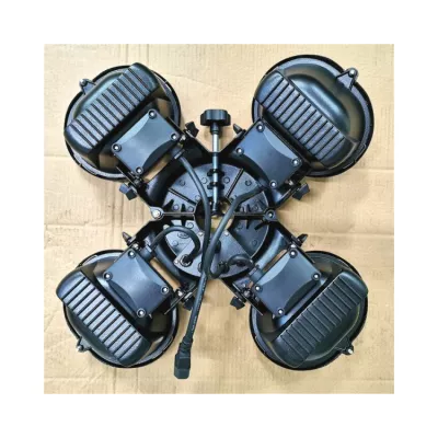 Chauffage à 4 Lampes, 1800W IP23 pour tente pliante et parasol