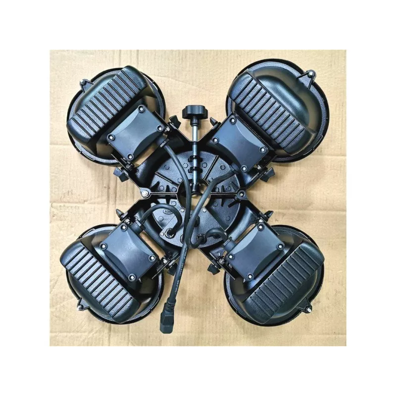 Chauffage à 4 Lampes, 1800W IP23 pour tente pliante et parasol