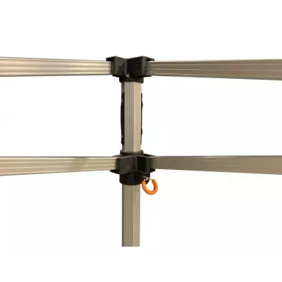 Barnum Pro Alu 45mm 4X6m - solide - Xptent - toit 450g/m2 polyester pvc