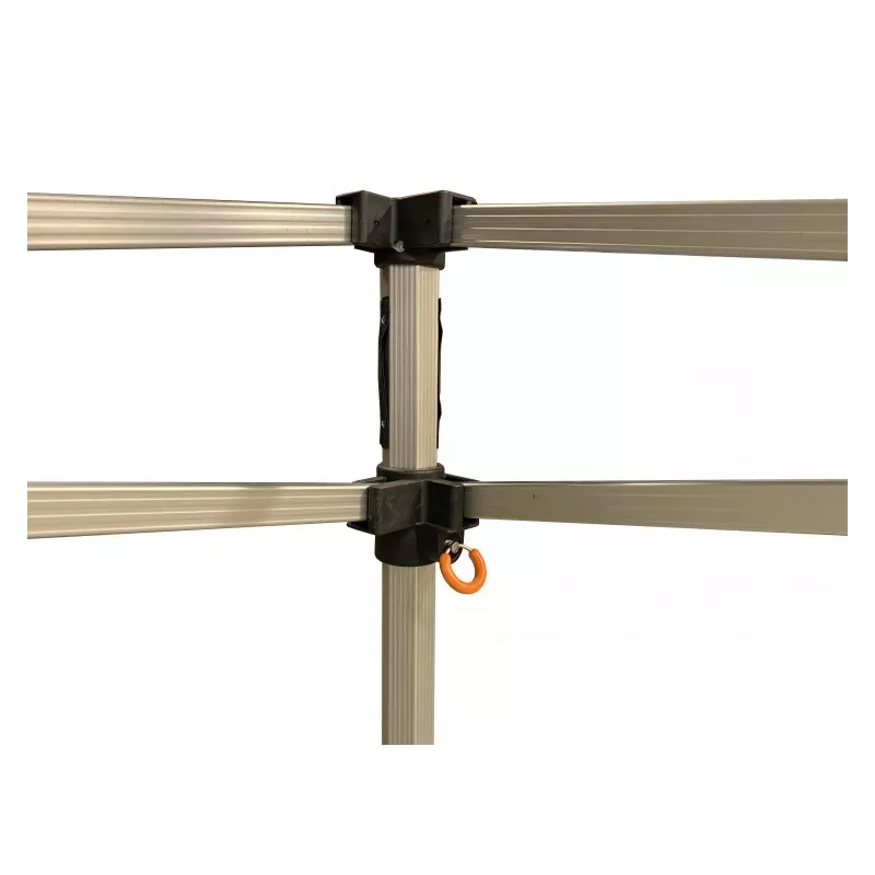 Barnum Pro Alu 45mm 4X6m - solide - Xptent - toit 450g/m2 polyester pvc