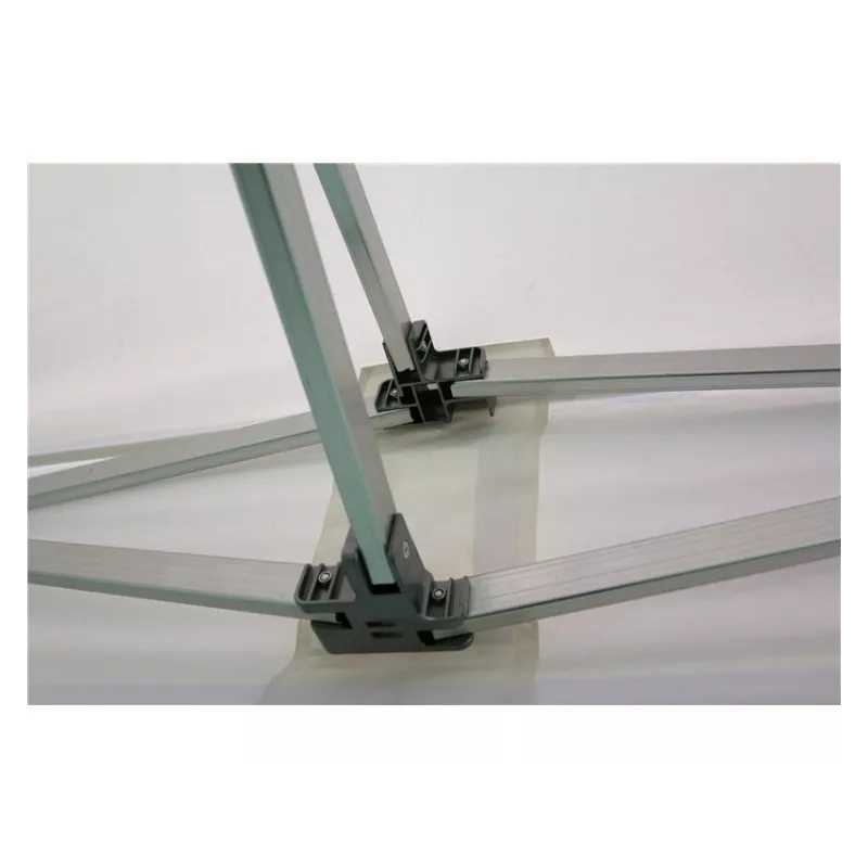 PACK Fenêtres Rideaux Barnum Alu 55mm 4X6m très solide - haute qualité