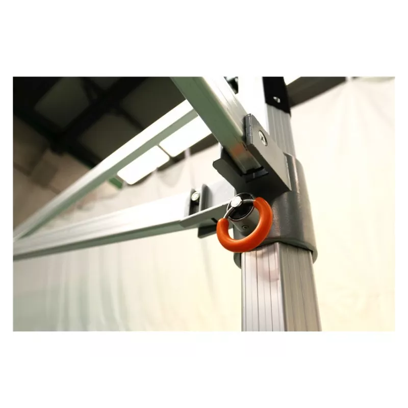 PACK Fenêtres Rideaux Barnum Alu 55mm 4X6m très solide - haute qualité