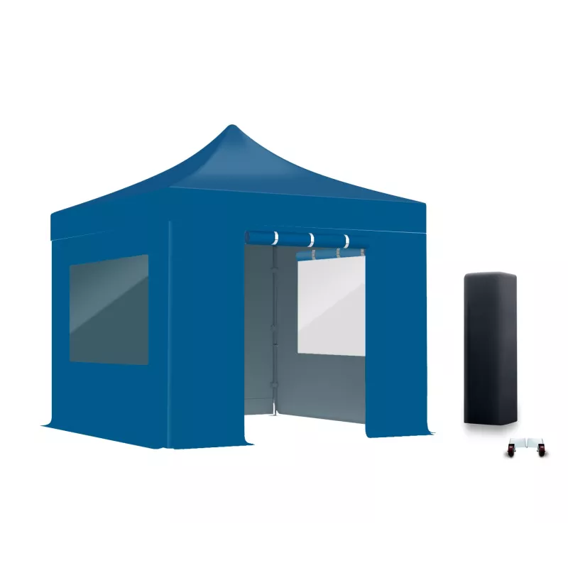 Pack fenêtres rideaux Barnum Pro Alu 45mm 3X3m - solide - bâche solide 450 g/m2