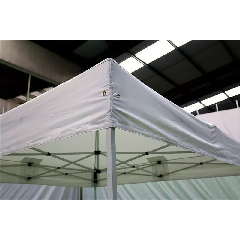 Pack Fenêtres rideaux Barnum pliant Acier premium 32mm 3X4,5m  - XPTENT - toit polyester pvc 450 g/m2