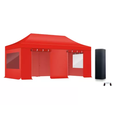 PACK Fenêtres Rideaux Barnum ALU 45mm 3X6m - solide - bâche 450g/m2