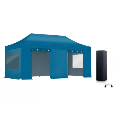 PACK Fenêtres Rideaux Barnum ALU 45mm 3X6m - solide - bâche 450g/m2