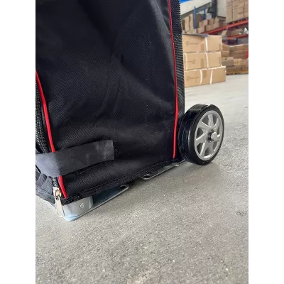 Housse de Transport à roulettes Ultra Résistante Tout Terrain Pour Alu 55 MM