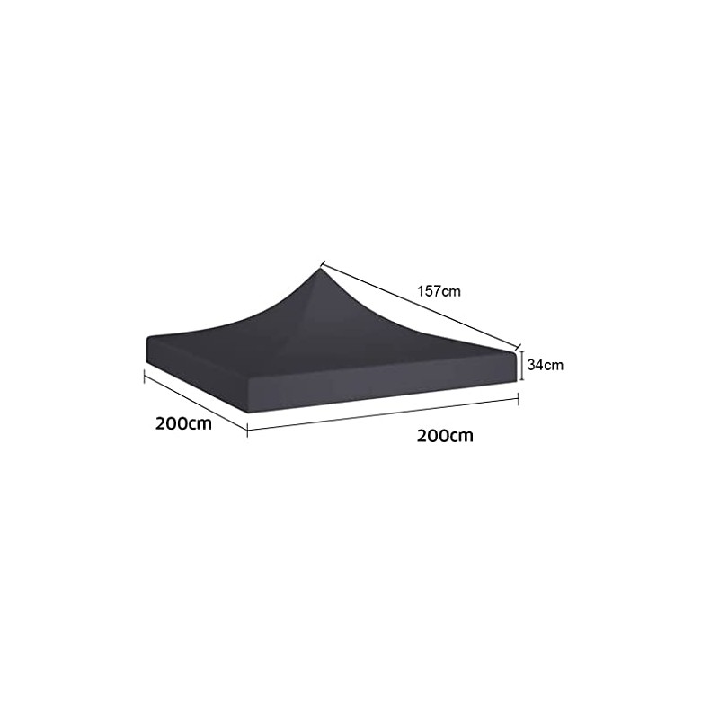 XPTENT - Bâche de toit 2x2m - 300g/m² pour Tente Pliante