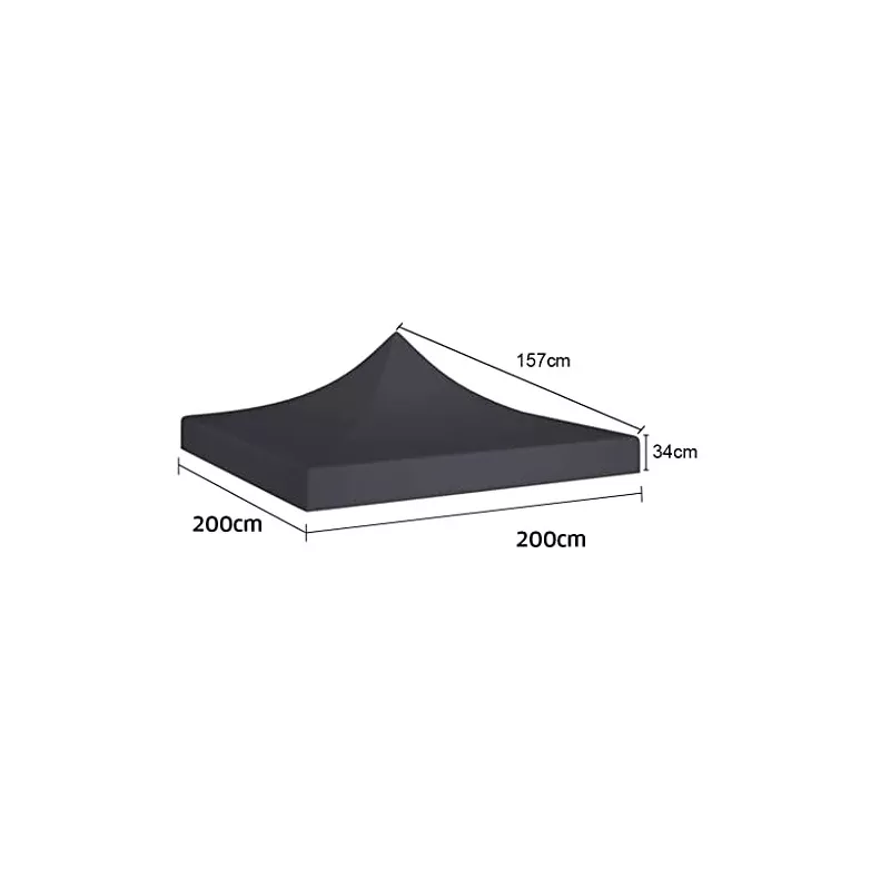 XPTENT - Bâche de toit 2x2m - 300g/m² pour Tente Pliante