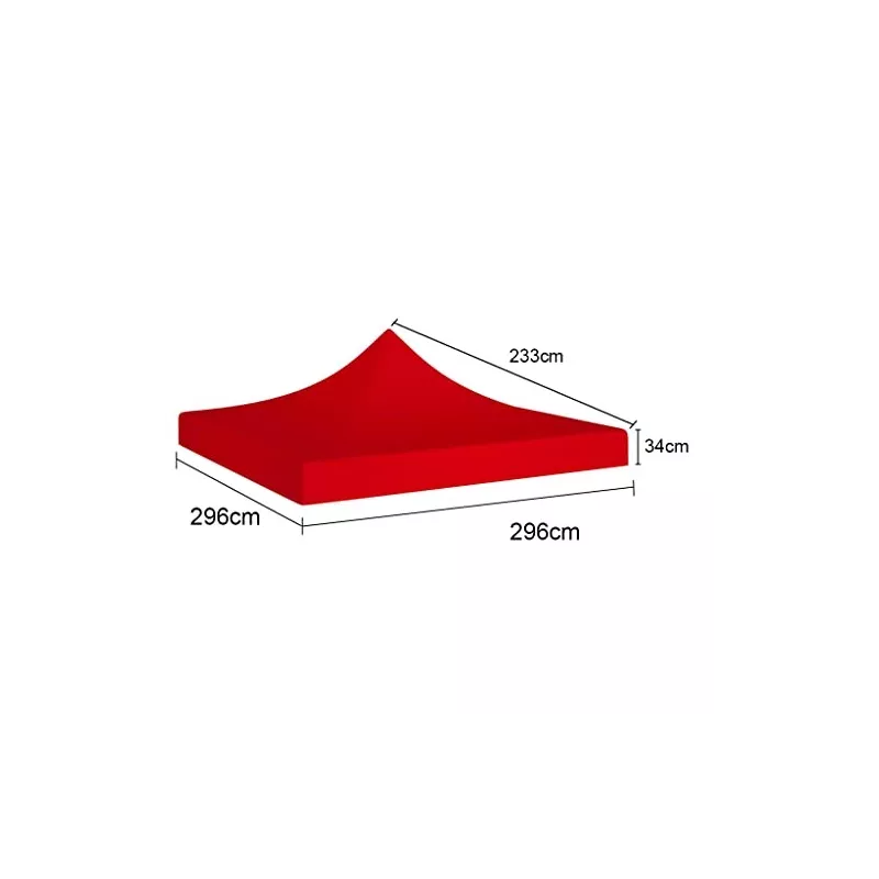 XPTENT - Bâche de toit 3x3m - 520g/m² pour Tente Pliante