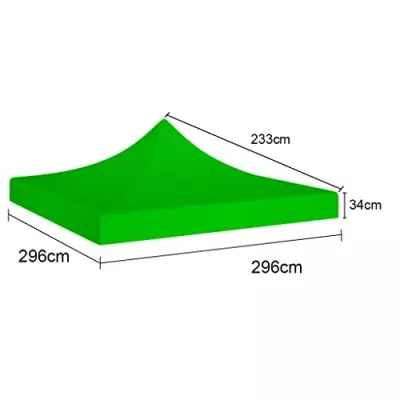 XPTENT - Bâche de toit 3x3m - 520g/m² pour Tente Pliante