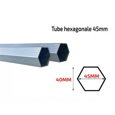 Pied Complet Intermédiaire pour tente pliante Alu 40/45mm