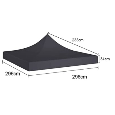 XPTENT - Bâche de toit 3x3m - 450g/m² pour Tente Pliante