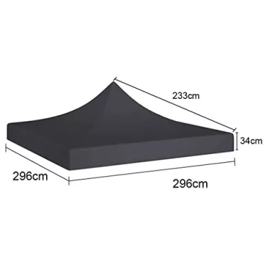 XPTENT - Bâche de toit 3x3m - 450g/m² pour Tente Pliante