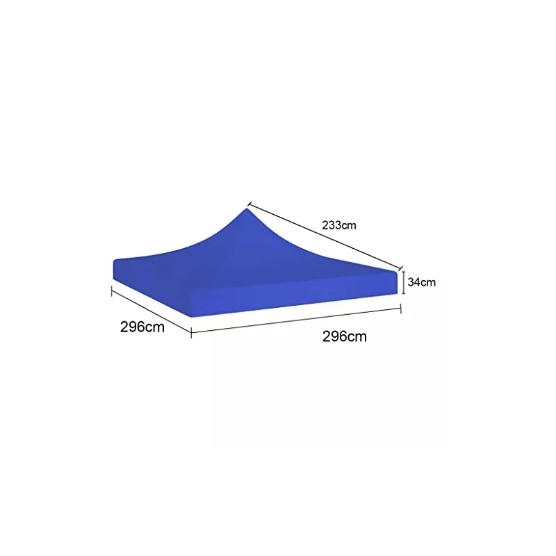 XPTENT - Bâche de toit 3x3m - 450g/m² pour Tente Pliante
