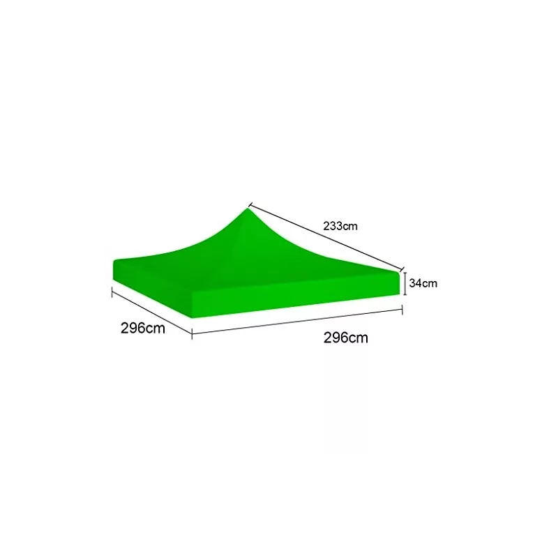 XPTENT - Bâche de toit 3x3m - 450g/m² pour Tente Pliante