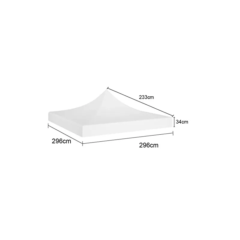 XPTENT - Bâche de toit 3x3m - 450g/m² pour Tente Pliante