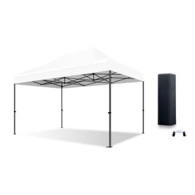 Barnum pliant 3x4,5m Fibres de Verre 55mm - léger et flexible - technologie XPTENT - toit polyester pvc