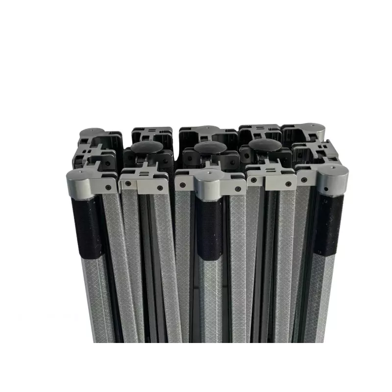 Barnum pliant pro 3x6m Fibres de Verre 55mm - ultra léger et flexible - technologie XPTENT