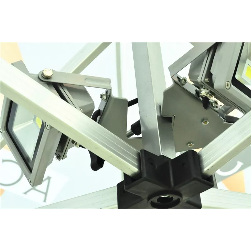 Spot d'éclairage à 3 LED - Pour tente pliante