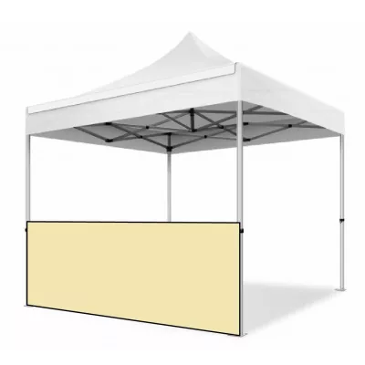 Demi-rideau 380g/m² pour Tente Pliante en Aluminium