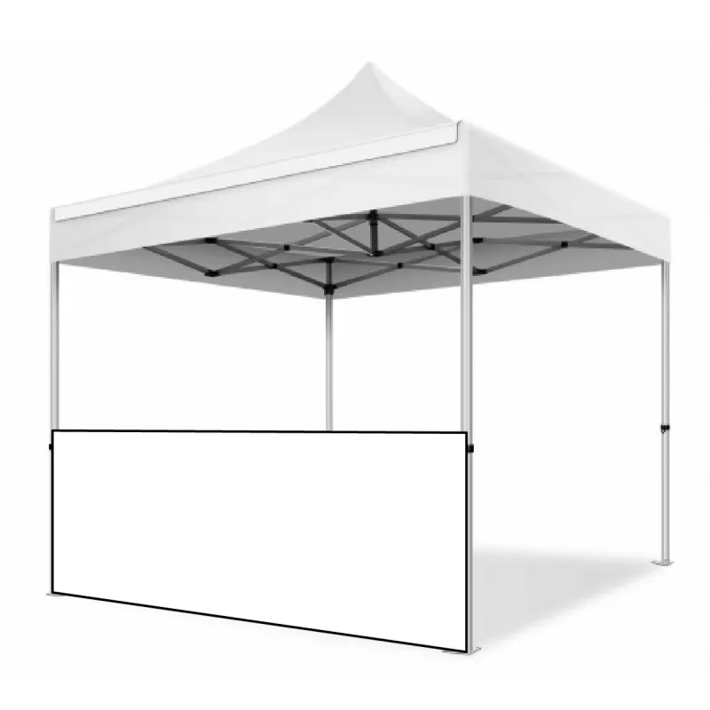 Demi-rideau 380g/m² pour Tente Pliante en Aluminium