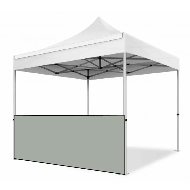 Demi-rideau 380g/m² pour Tente Pliante en Aluminium