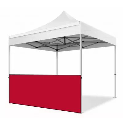 Demi-rideau 380g/m² pour Tente Pliante en Aluminium