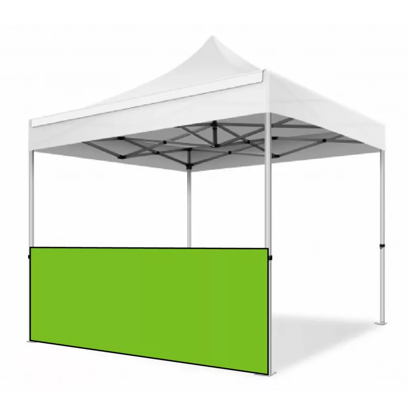 Demi-rideau 380g/m² pour Tente Pliante en Aluminium