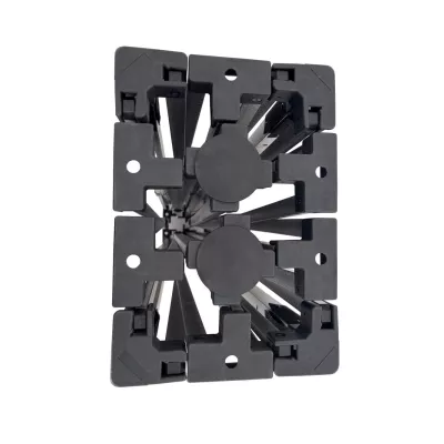 XPTENT - Tonnelle pliante PRO - Alu 45mm 3x3m ● Bâche 450g/m² Étanche