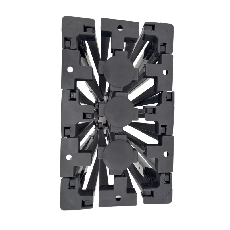 XPTENT - Tonnelle pliante PRO - Alu 45mm 3x3m ● Bâche 450g/m² Étanche