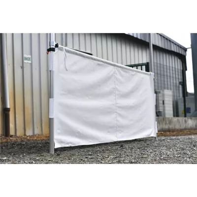 Demi-rideau 380g/m² pour Tente Pliante en Aluminium