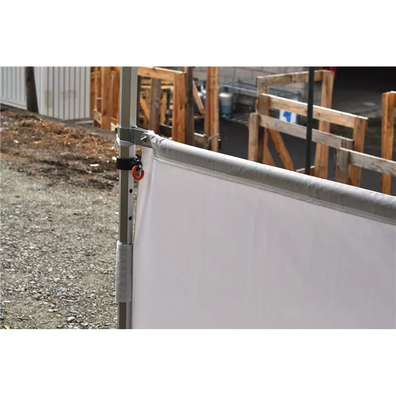 Demi-rideau 380g/m² pour Tente Pliante en Aluminium