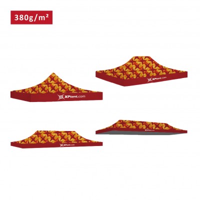 Toit imprimé -380G en Polyester Pvc - Impression Toit Entier