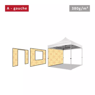 XPTENT - Geschlossene Wand 300g/m² für Faltzelt
