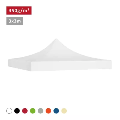 XPTENT - Bâche de toit 3x3m - 450g/m² pour Tente Pliante