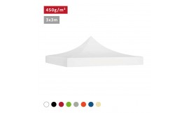 XPTENT - Bâche de toit 3x3m - 450g/m² pour Tente Pliante