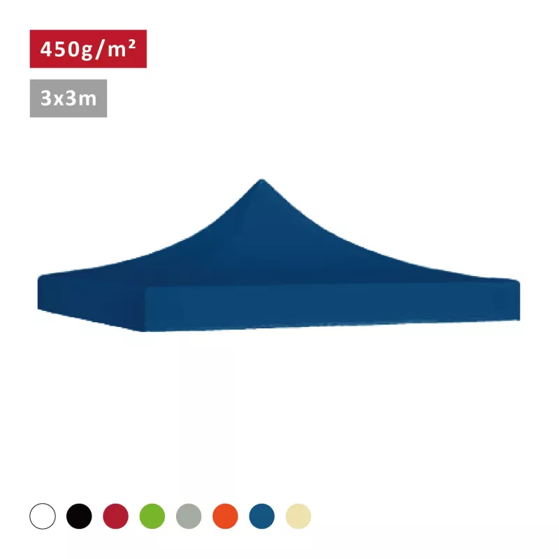 XPTENT - Bâche de toit 3x3m - 450g/m² pour Tente Pliante