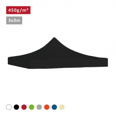 XPTENT - Bâche de toit 3x3m - 450g/m² pour Tente Pliante