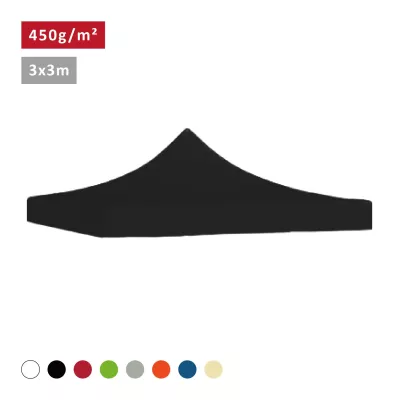 XPTENT - Bâche de toit 3x3m - 450g/m² pour Tente Pliante