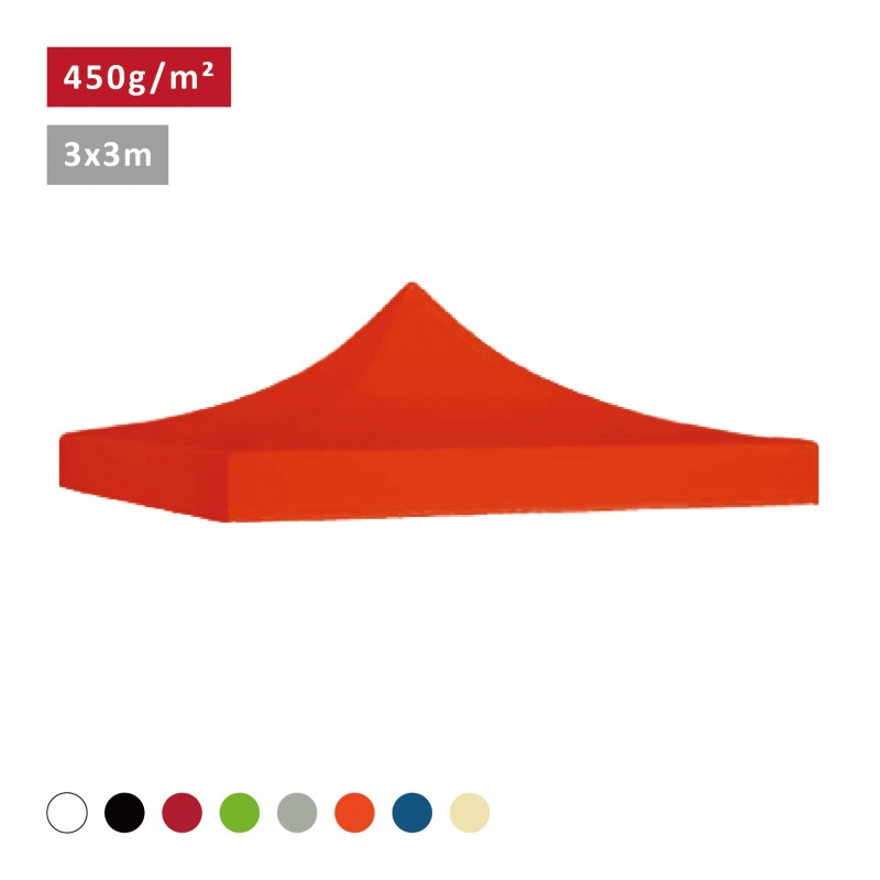XPTENT - Bâche de toit 3x3m - 450g/m² pour Tente Pliante