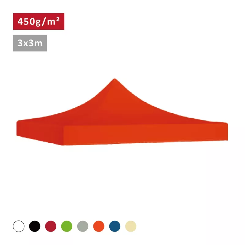 XPTENT - Bâche de toit 3x3m - 450g/m² pour Tente Pliante