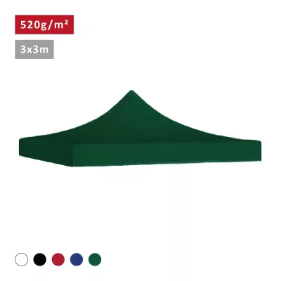 XPTENT - Bâche de toit 3x3m - 520g/m² pour Tente Pliante