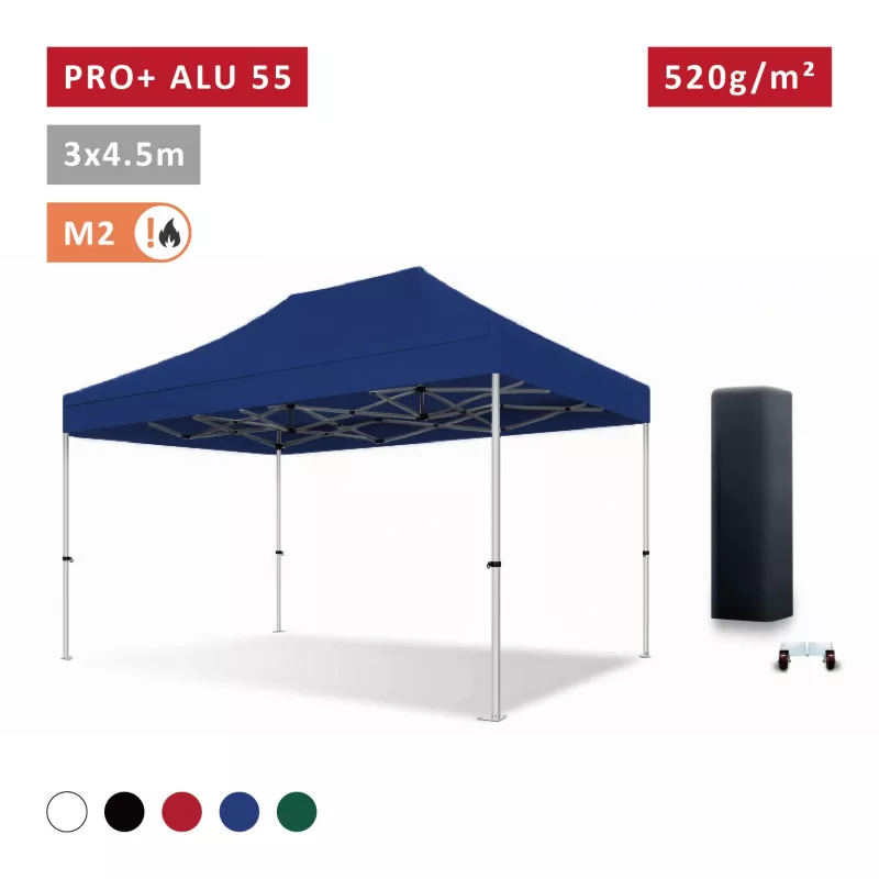 XPTENT - Barnum pliant PRO+ Alu 55 3x4,5m ● Très Solide, Haute Qualité
