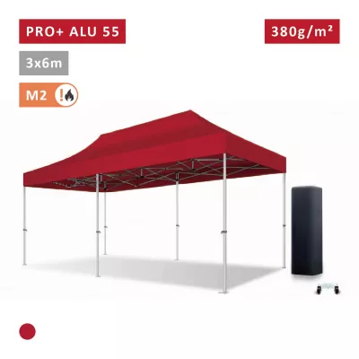 XPTENT - Barnum pliant PRO+ Alu 55mm 3x6m ● Très Solide, Haute Qualité