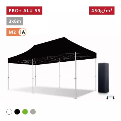XPTENT - Barnum pliant PRO+ Alu 55mm 3x6m ● Très Solide, Haute Qualité